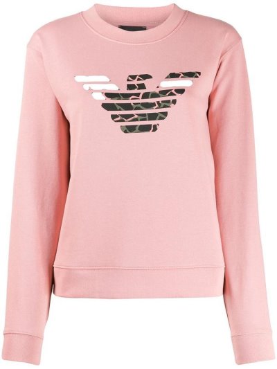 Womens armani sweatshirts hotsell